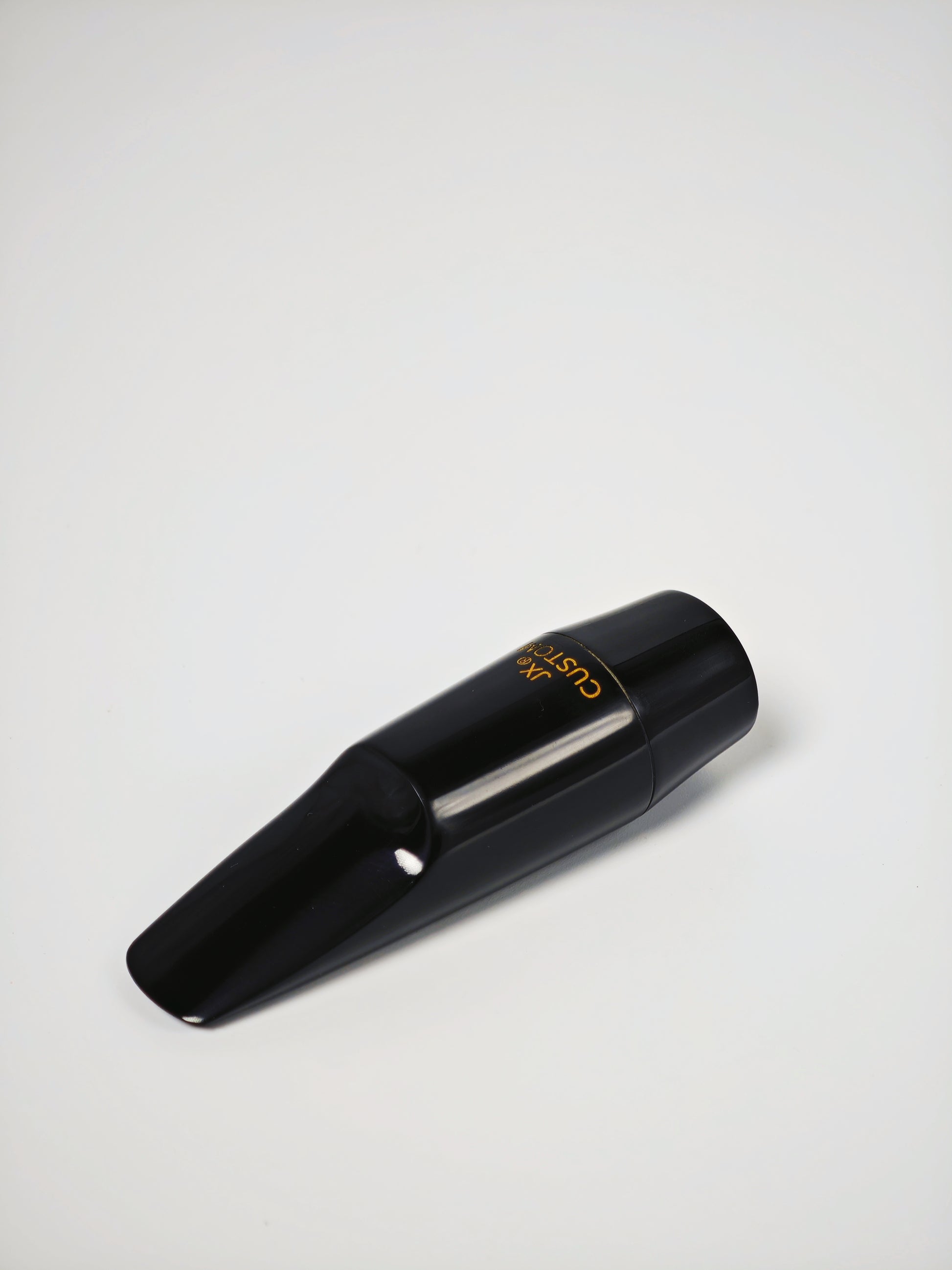 JX Custom Heritage Alto Contemporary Side View Hard Rubber